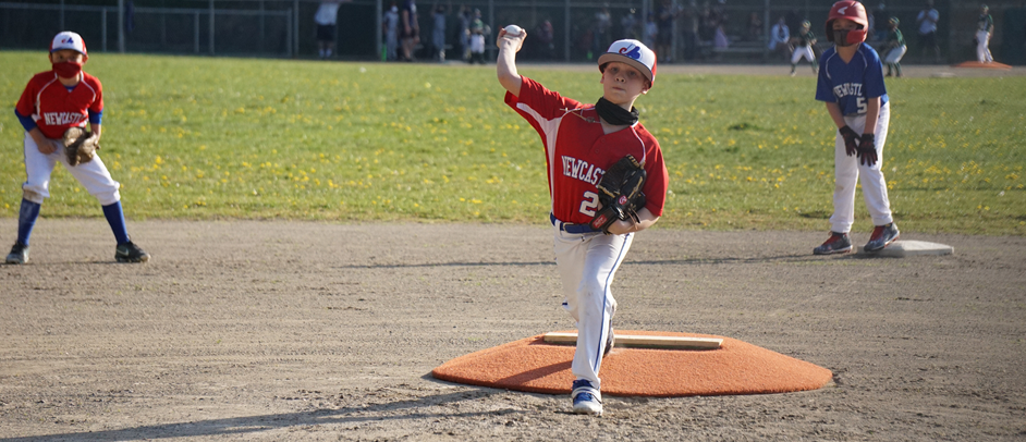 On the mound!
